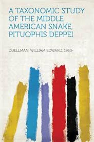 A Taxonomic Study of the Middle American Snake, Pituophis deppei